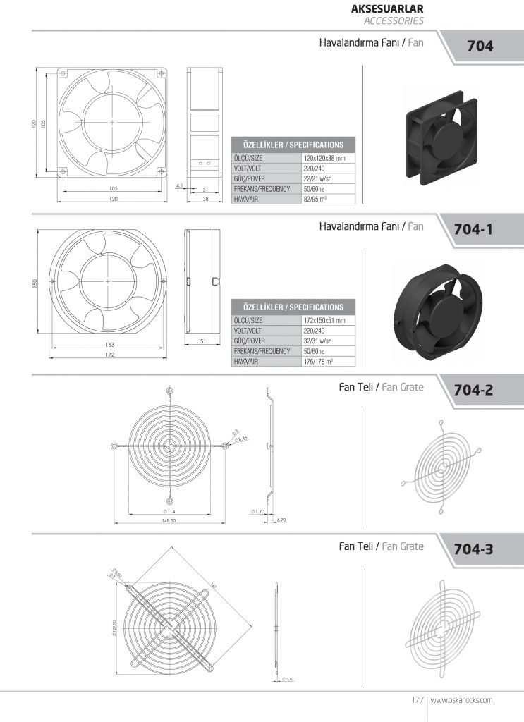 Fan Grate Pattern FAN GRATE 170X150 (704-3) – Adut Plus